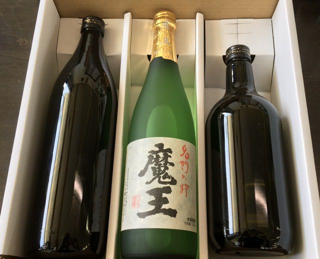 ７月７日　おためし市開催します。魔王入り　焼酎三本セット　限定８セット