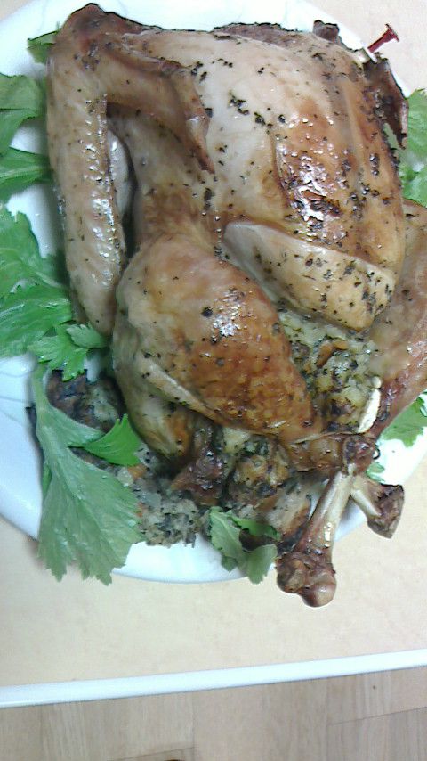 正月なのに七面鳥