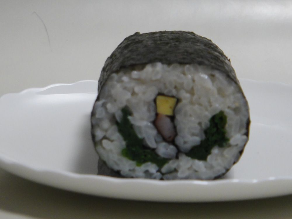 お花の巻き寿司