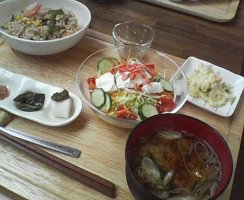 森のたんぼの玄米ランチ