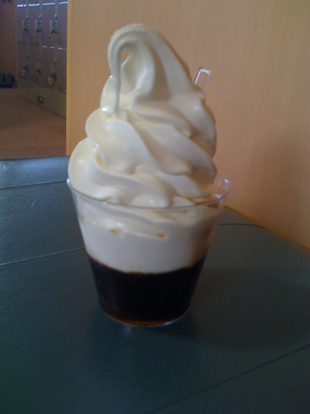 やまべ牛乳のソフトクリーム