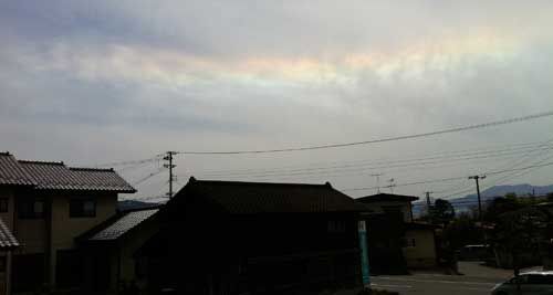 彩雲（さいうん）かな？