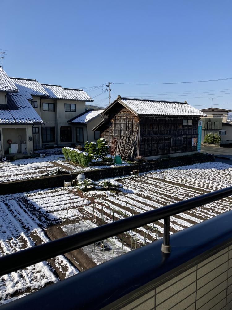 GWスタート＿＿山形は雪景色