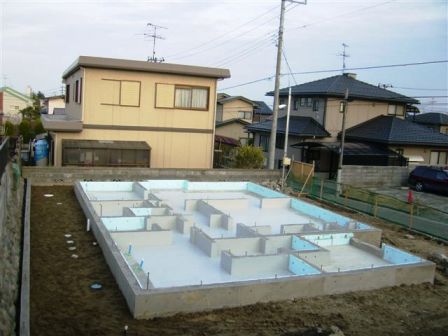 仙台市青葉区Ⅰ様邸☆☆基礎工事完了