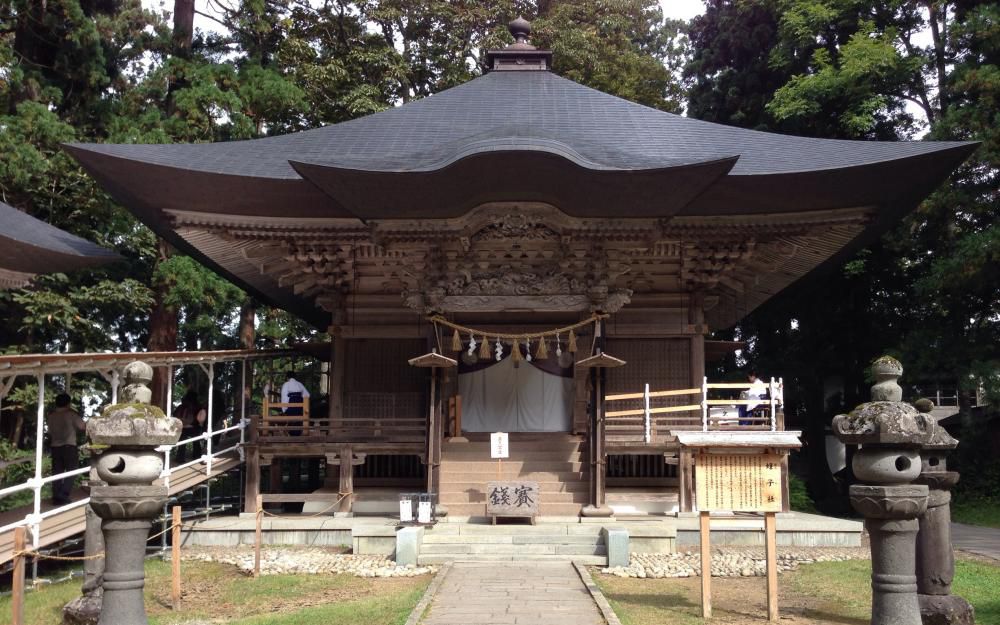 羽黒山開山堂 蜂子神社御開扉　その2
