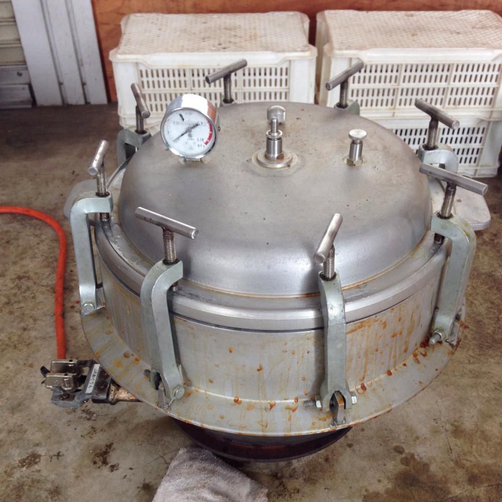 大量味噌作り