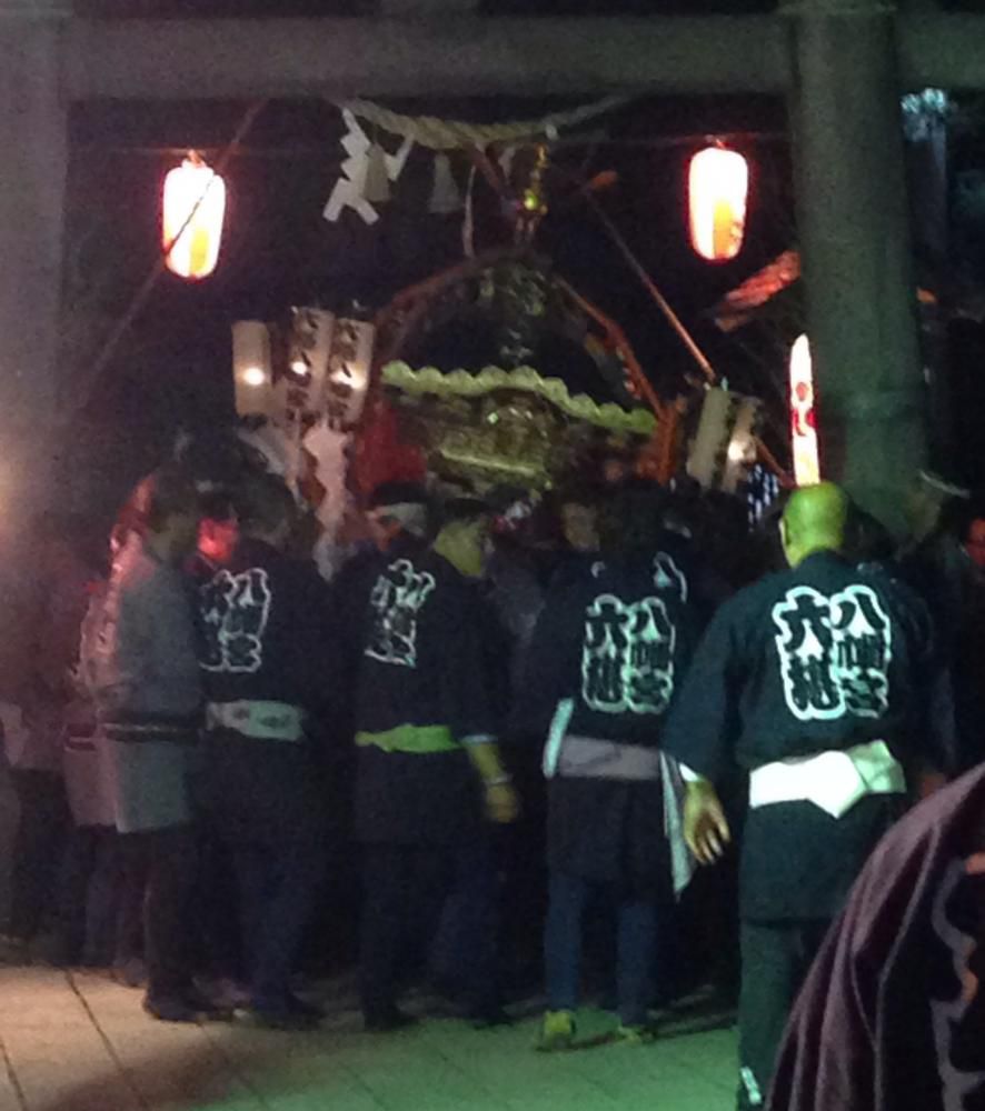 9月15日　六椹（むつくぬぎ）八幡宮例大祭