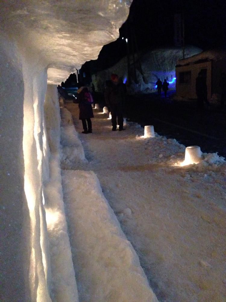 雪旅籠の灯りへ行ってきました