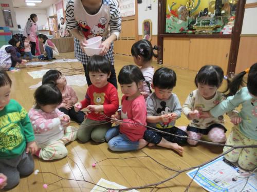 団子の木飾り