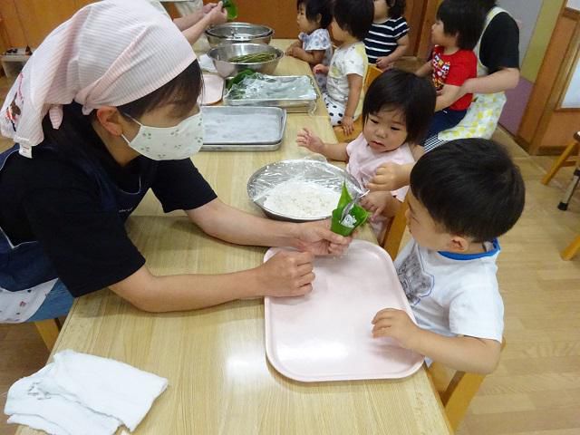 笹巻を作ったよ！