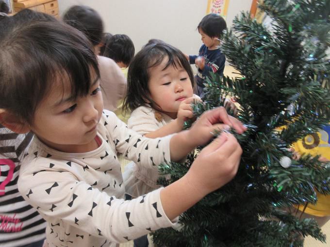 クリスマスの雰囲気　満喫中♪