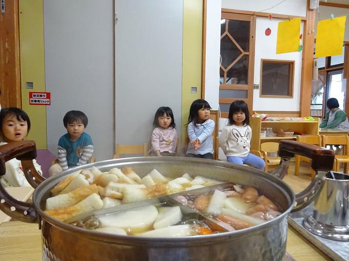 おでん屋さんをしたよ！