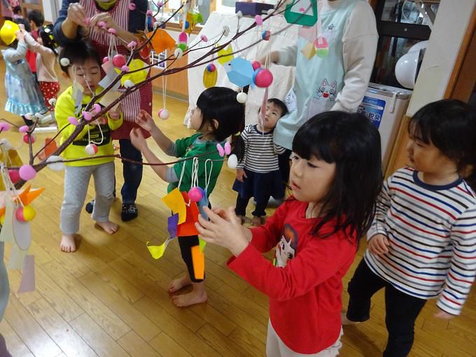 団子の木飾り