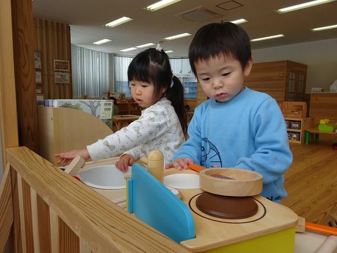 てくてく組(2歳児)のお出かけ～もくいく広場　編～