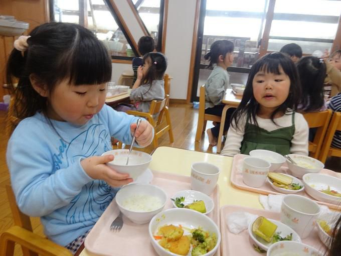 てくてく組のリクエスト給食