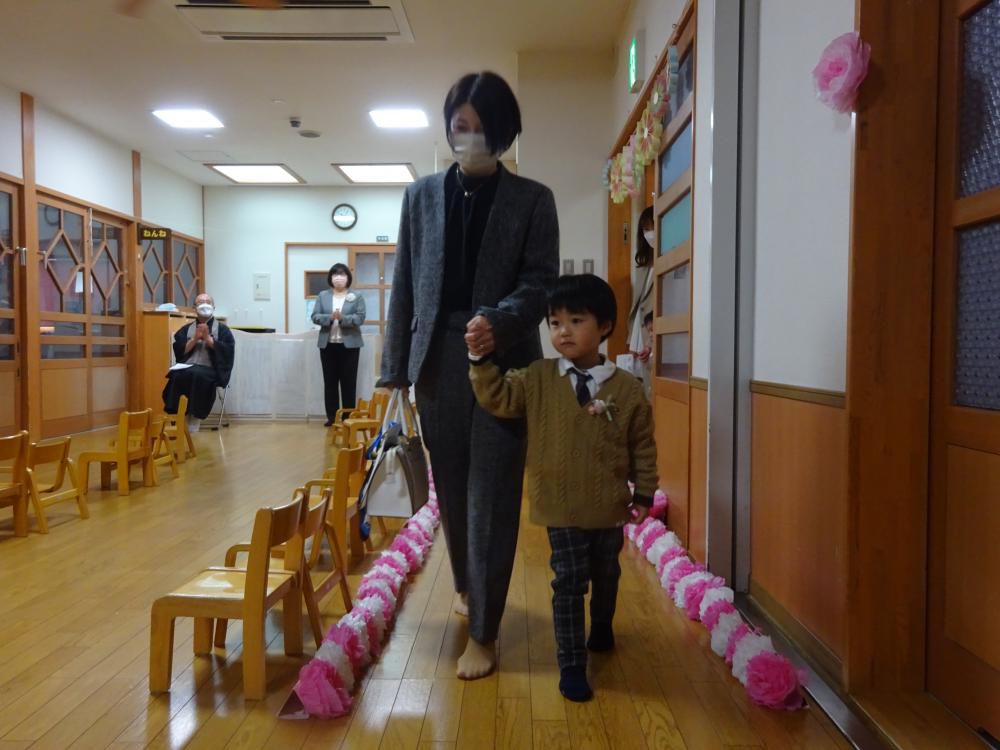 【令和4年度　プチハウス　卒園式】