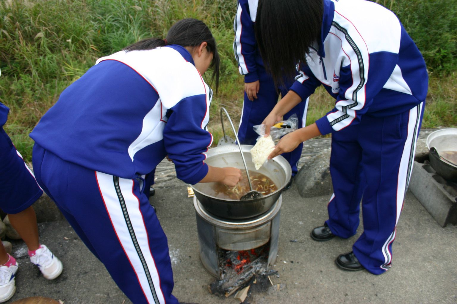 1年女子クラ☆芋煮会！！