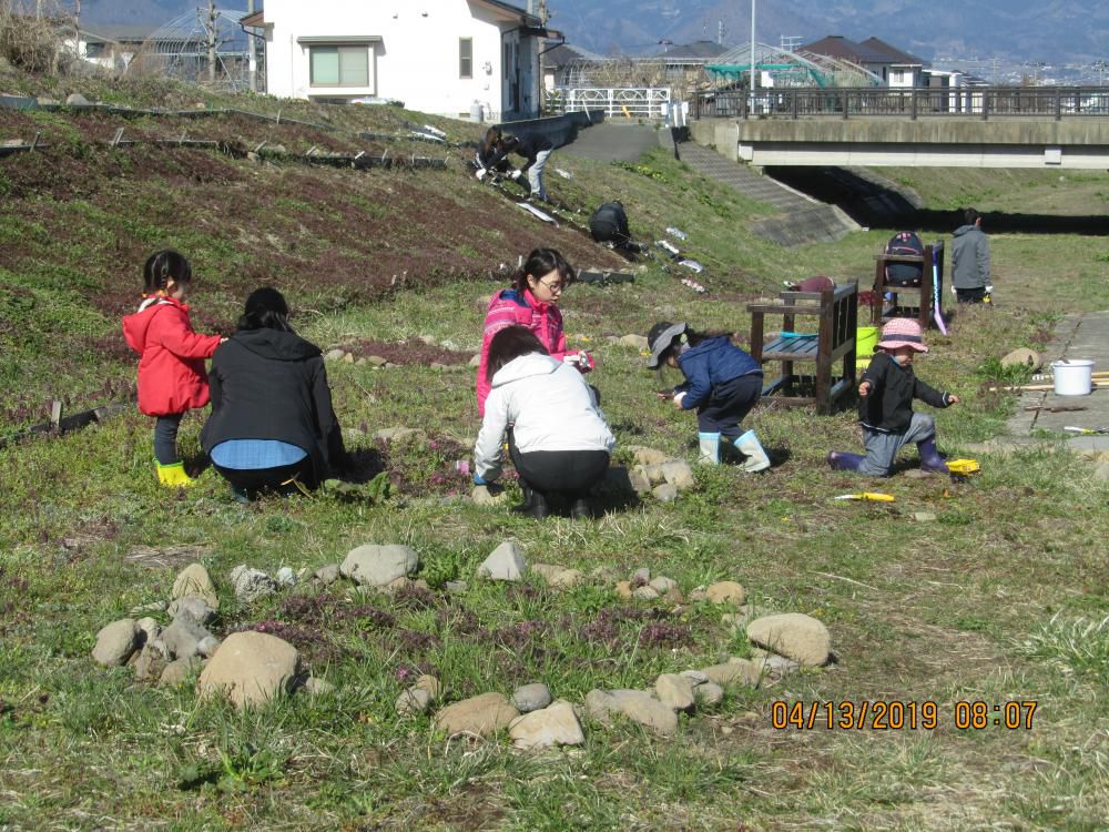 春の植栽作業が無事に終了しました。