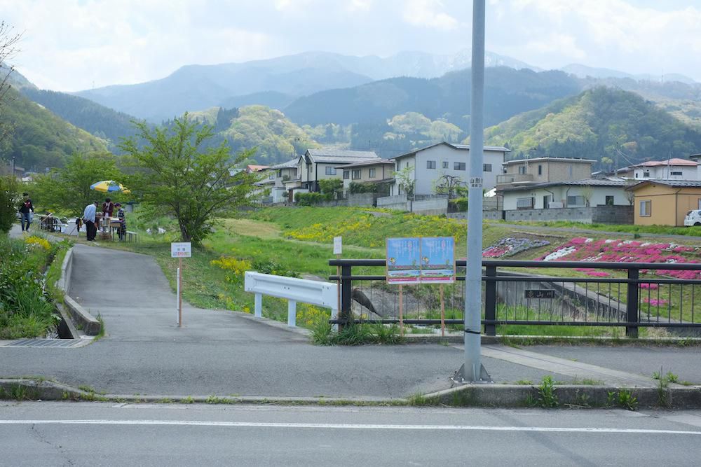 土手アートDEお花見イベントを開催しました～