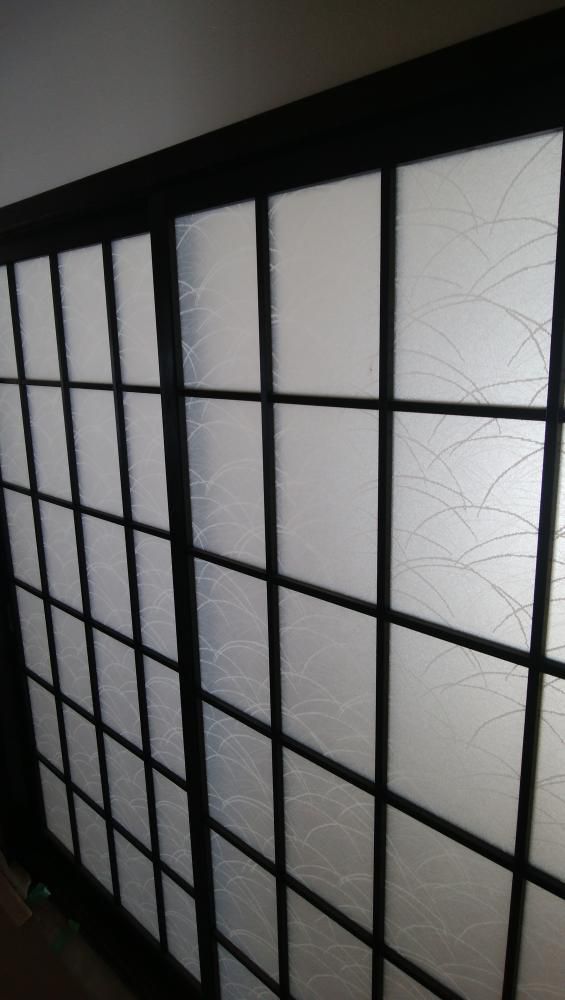 おしゃれな建具。