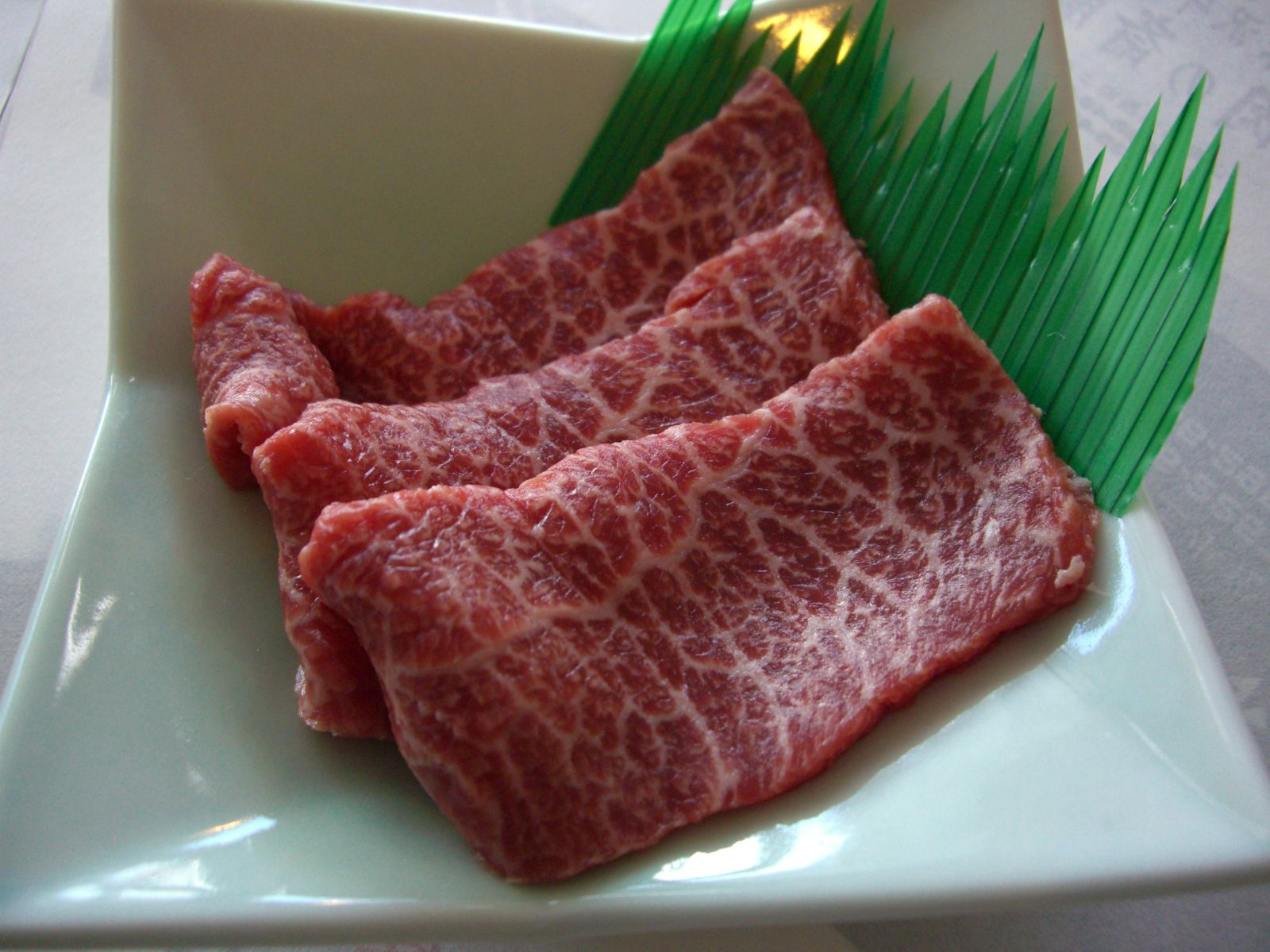 とろ牛刺し♪