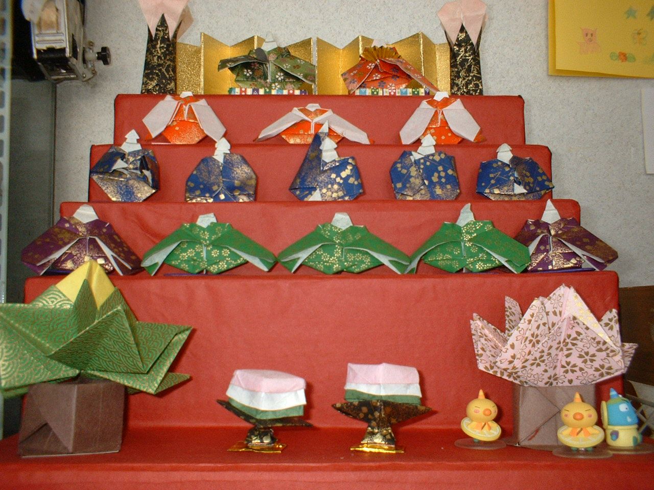 ∴紙雛、展示中です∴