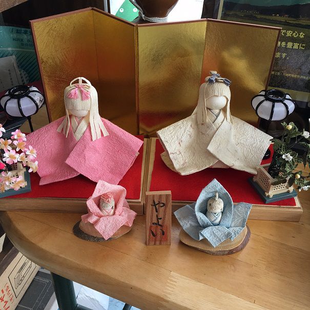 ∴雛人形を展示中です∴