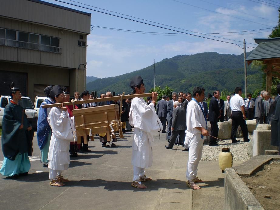 五所神社例祭・行列