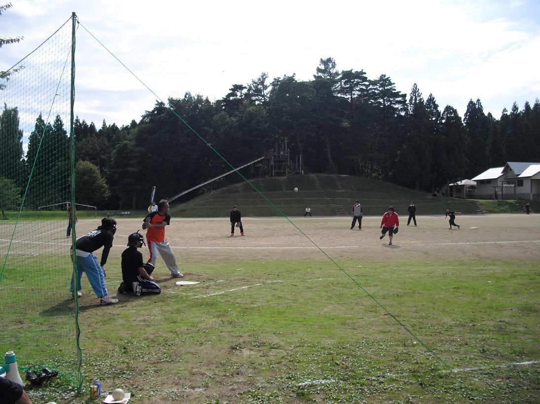 白球を追って（西根地区ソフト大会）