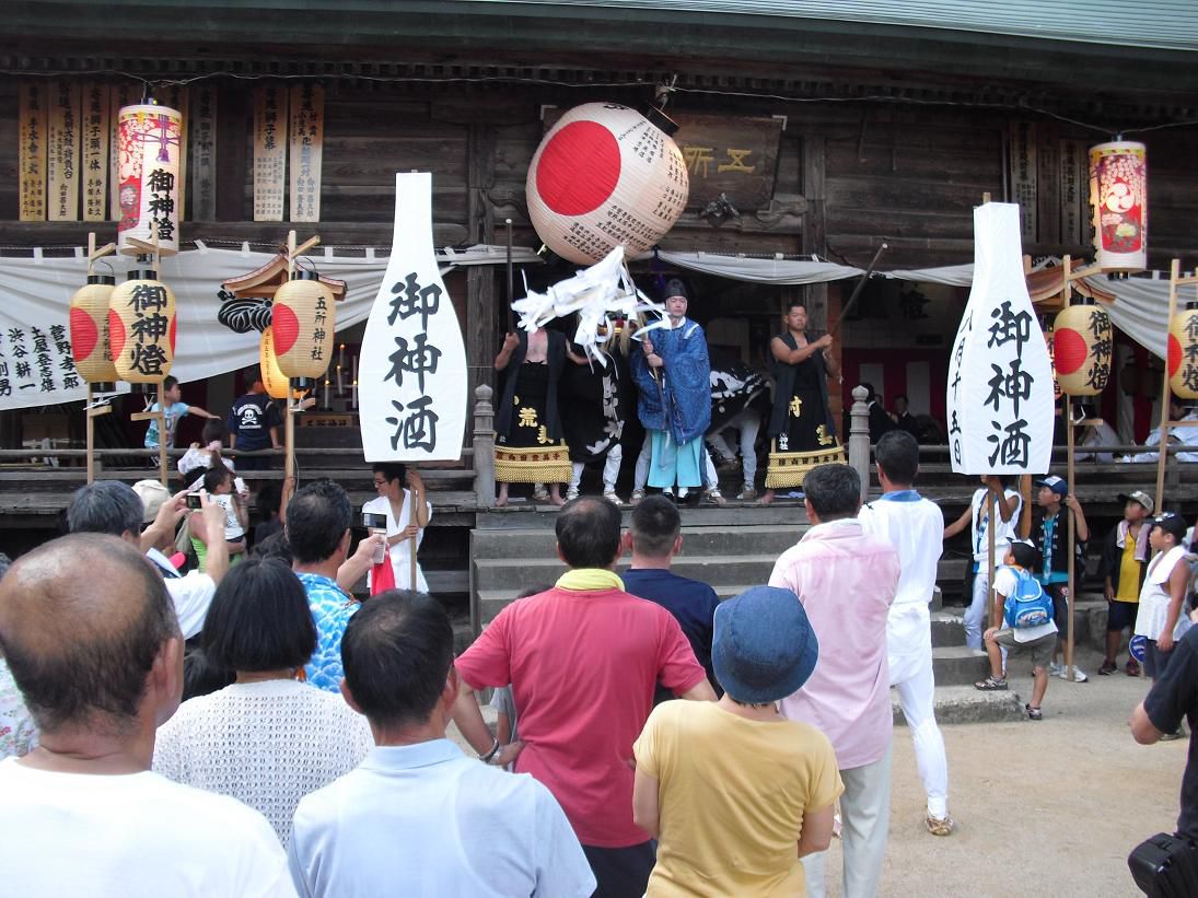 五所神社例祭・前夜祭