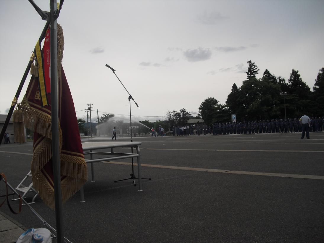 長井市消防操法大会