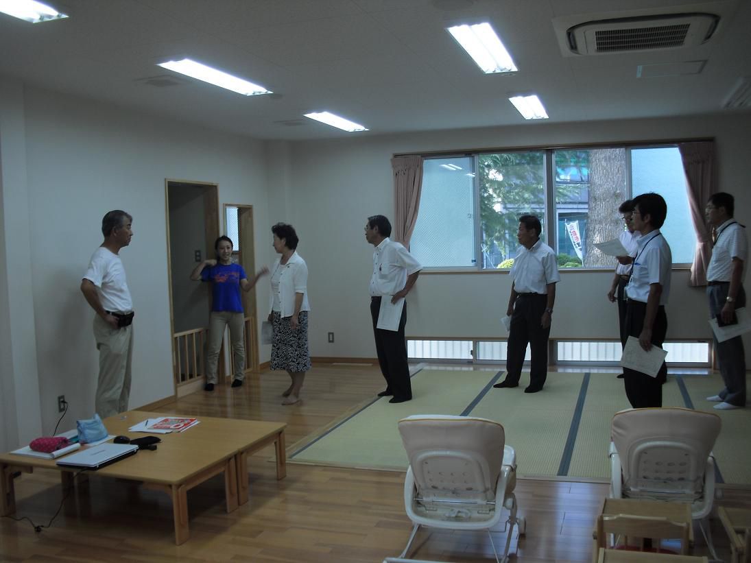 議会厚生委員・管内施設視察