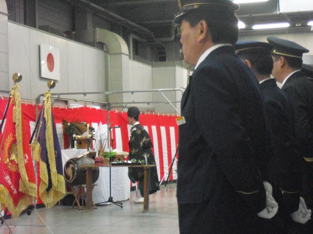 長井市消防出初式