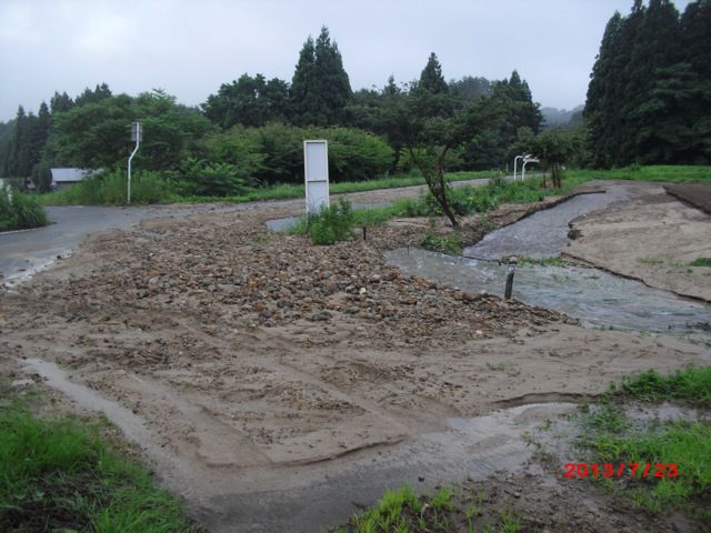 7.22、再びの大雨災害