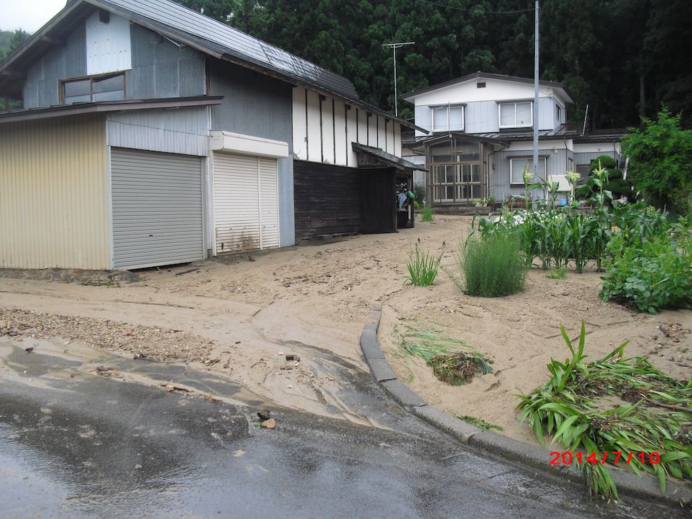 昨年並みの水害