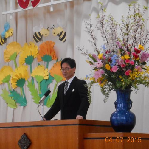 ああ一千の同胞よ・・西根小学校入学式