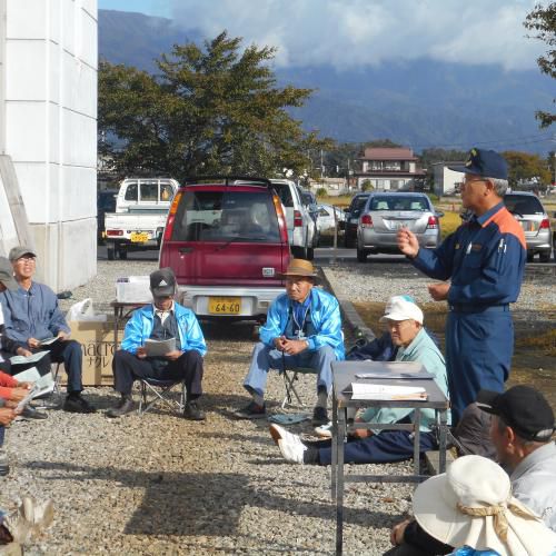 火の用心啓発ペタンク大会