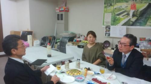 長井市東京事務所へ