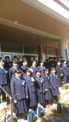 母校・西根小学校卒業式
