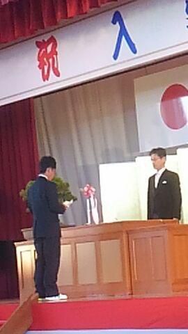 置賜農業高校の入学式