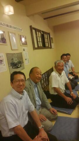 新旧教育長の歓送迎会