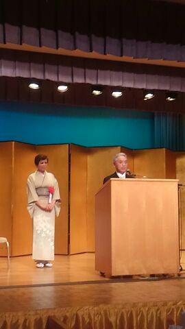 同級生が藍綬褒章受章の祝賀会