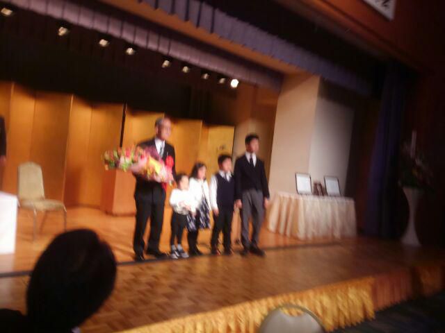 市政功労賞・与三郎さんの祝賀会