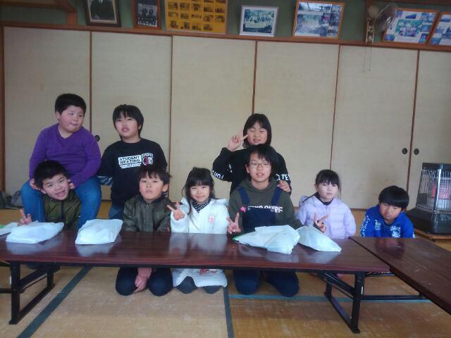 上郷少年防火クラブの歓送迎会