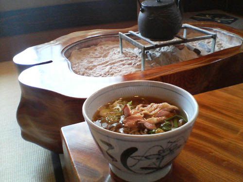 山寺瀧不動生蕎麦～冷やし肉蕎麦～