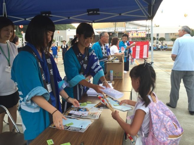 二十四孝PARTⅡの「施設の夏祭りボランティア」