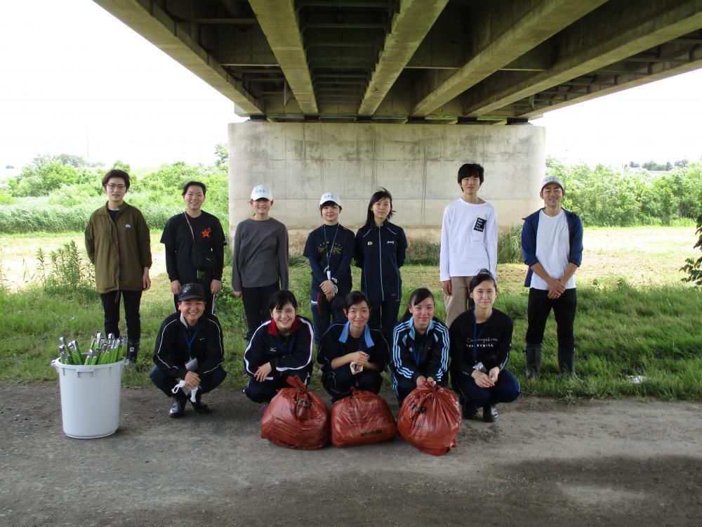 RE：プロジェクト　赤川河川敷ごみ拾い・三川町中高生ボランティアサークル「来夢来人（らいむらいと）」