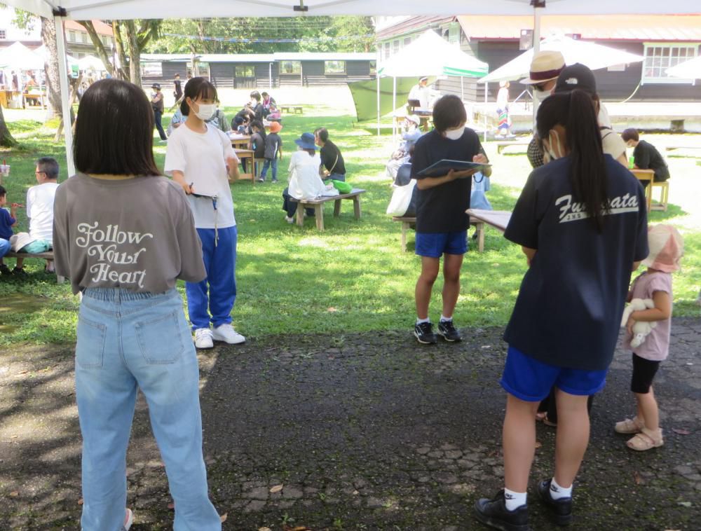 【夏の体験ボランティア】8/21「kitokitoMARCHE運営ボランティア」を見学してきました。