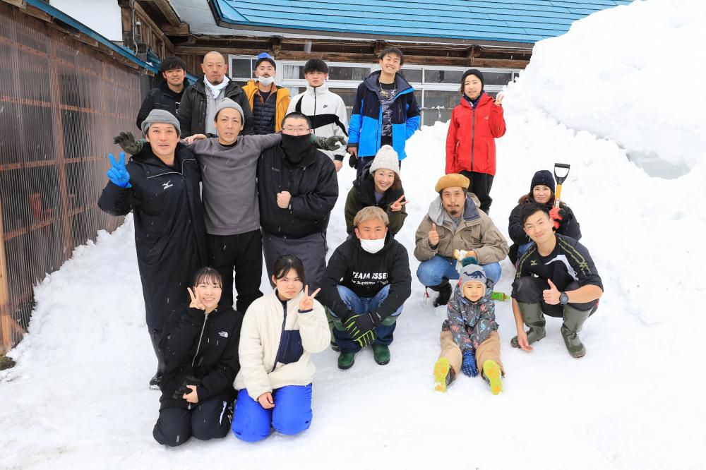 2/5  大蔵村ボランティアサークル「ぎゃらくと」による『大蔵村除雪ボランティア』！
