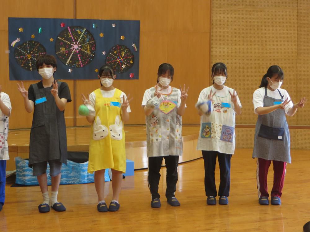 8/1「夏の体験ボランティア」（河北町：乳幼児とのふれあい体験）！